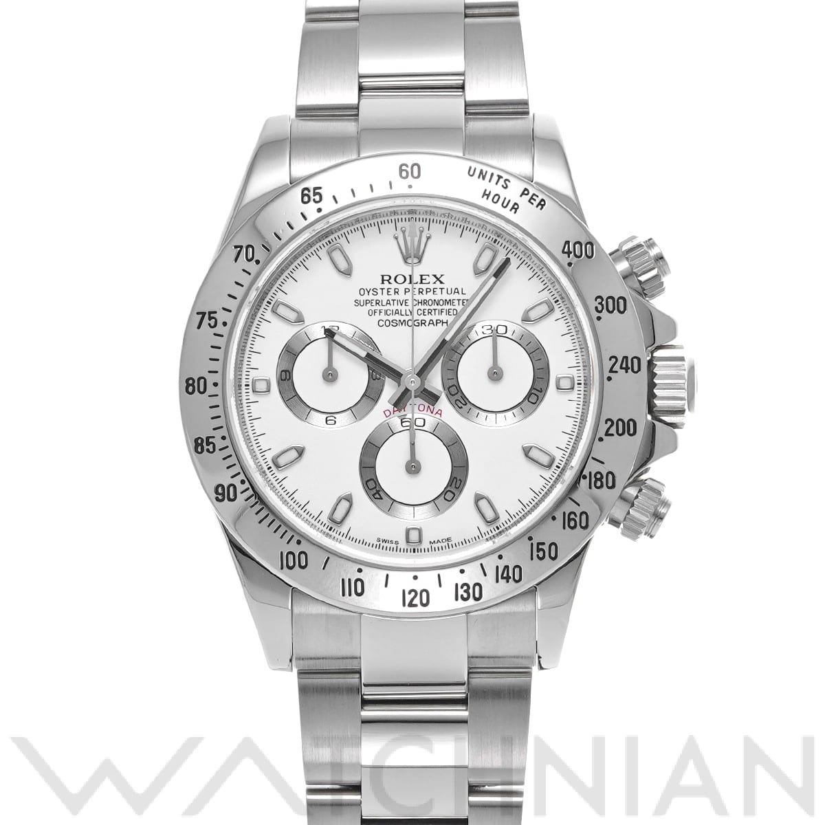 ロレックス コスモグラフ デイトナ 116520 ホワイト メンズ 時計 【中古】【wristwatch】
