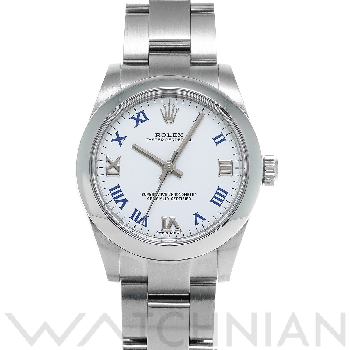 ロレックス / ROLEX オイスターパーペチュアル 31 177200 ホワイト ユニセックス 時計 【中古】【wristwatch】