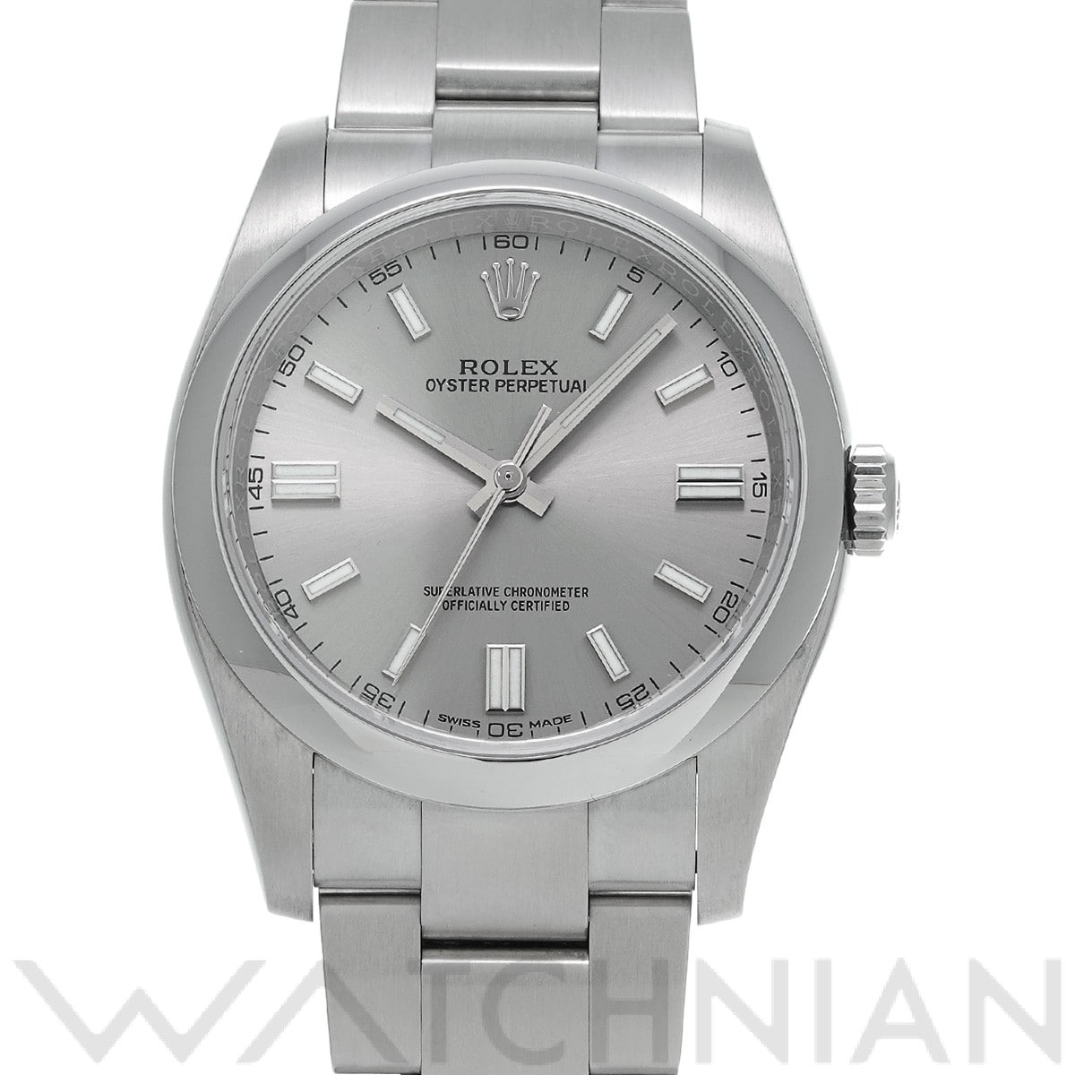 ロレックス オイスターパーペチュアル 36 116000 シルバー メンズ 時計 【中古】【wristwatch】