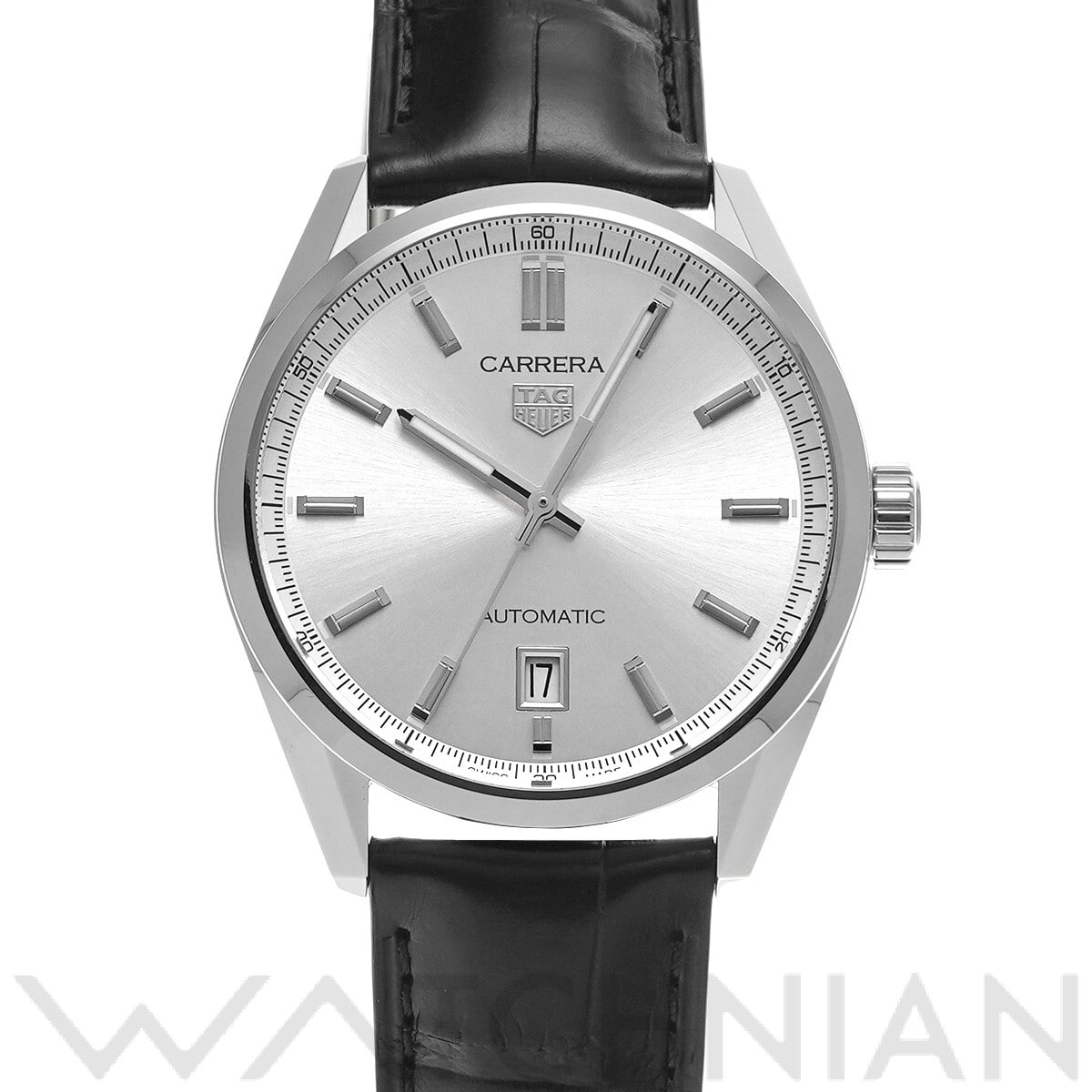 タグ ホイヤー / TAG HEUER カレラ キャリバー5 WBN2111.FC6505 シルバー メンズ 時計 【中古】【wristwatch】