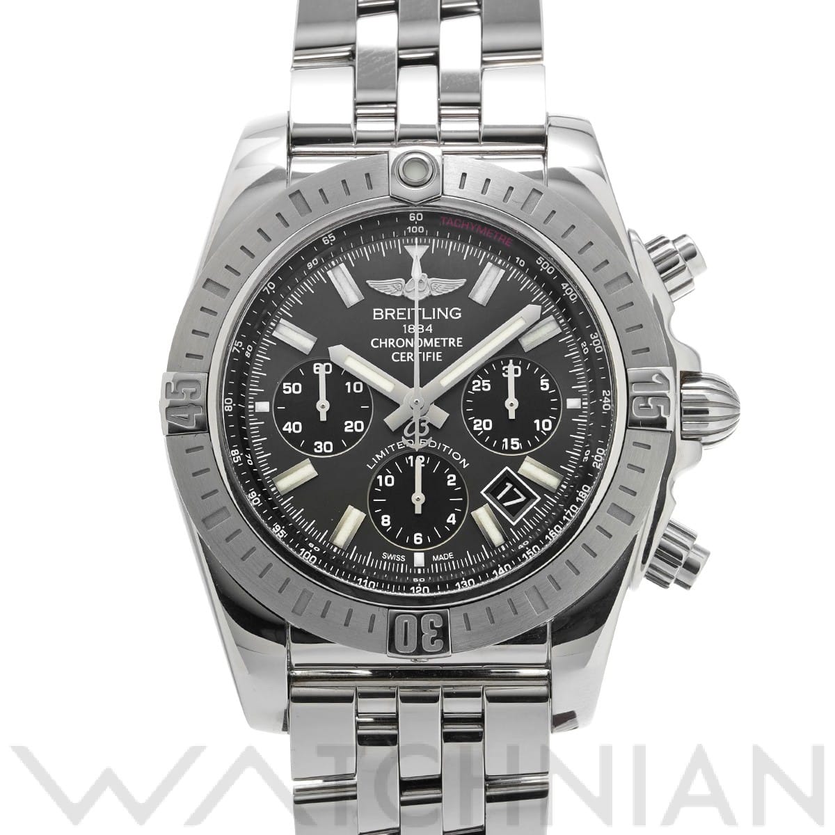 ブライトリング / BREITLING クロノマット 44 スペシャル AB01151A/F577 グレー/ブラック メンズ 時計 【中古】【wristwatch】