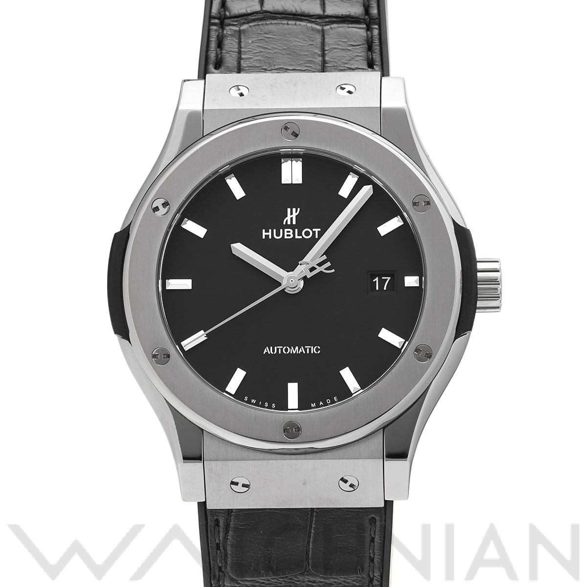 ウブロ / HUBLOT クラシックフュージョン チタニウム 542.NX.1171.LR マットブラック メンズ 時計 【中古】【wristwatch】
