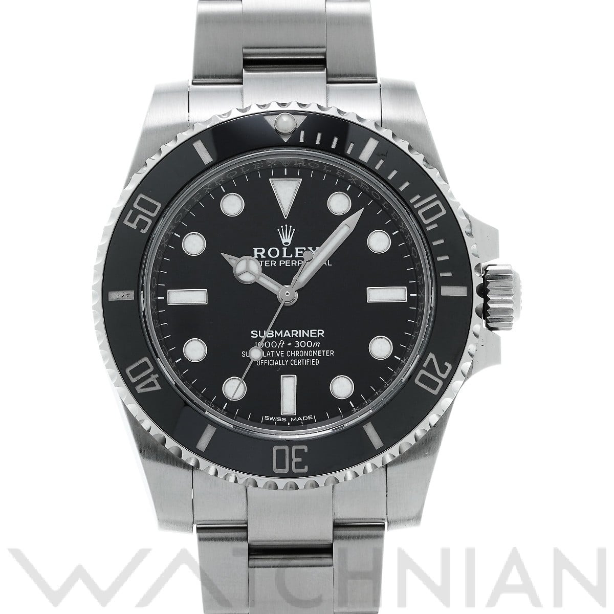 ロレックス サブマリーナ 114060 ブラック メンズ 時計 【中古】【wristwatch】