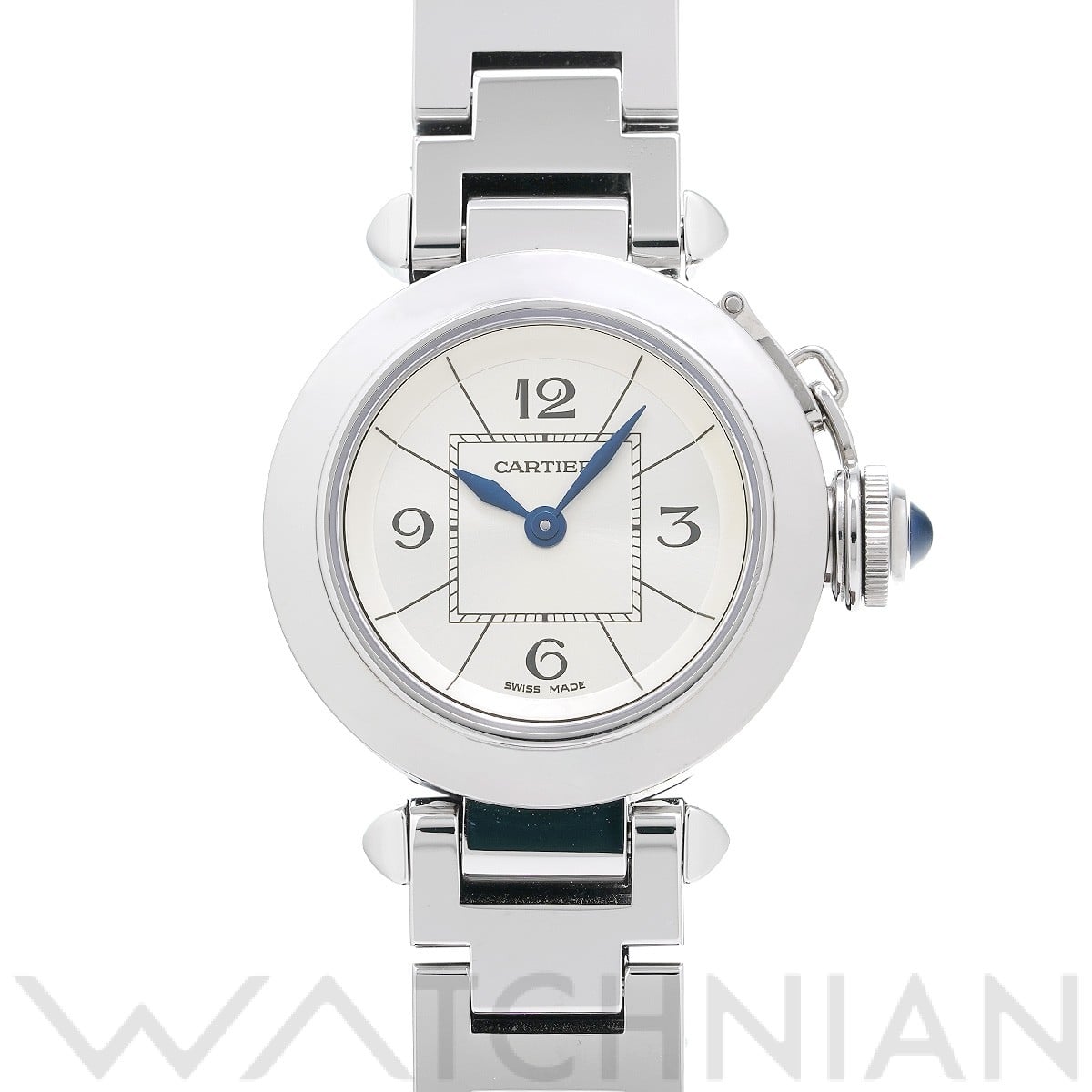 カルティエ / CARTIER ミスパシャ W3140007 シルバー レディース 時計 【中古】【wristwatch】