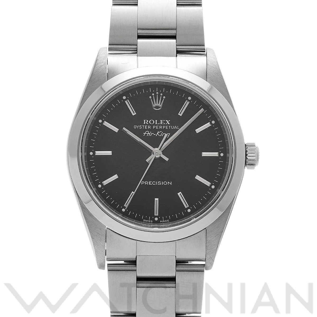 ロレックス エアキング 14000 ブラック メンズ 時計 【中古】【wristwatch】