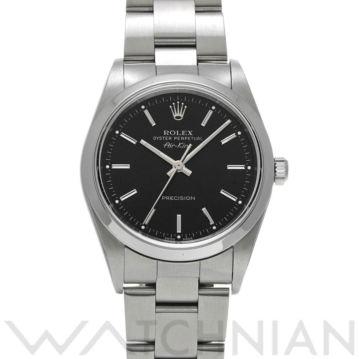 ロレックス エアキング 14000 ブラック メンズ 時計 【中古】【wristwatch】