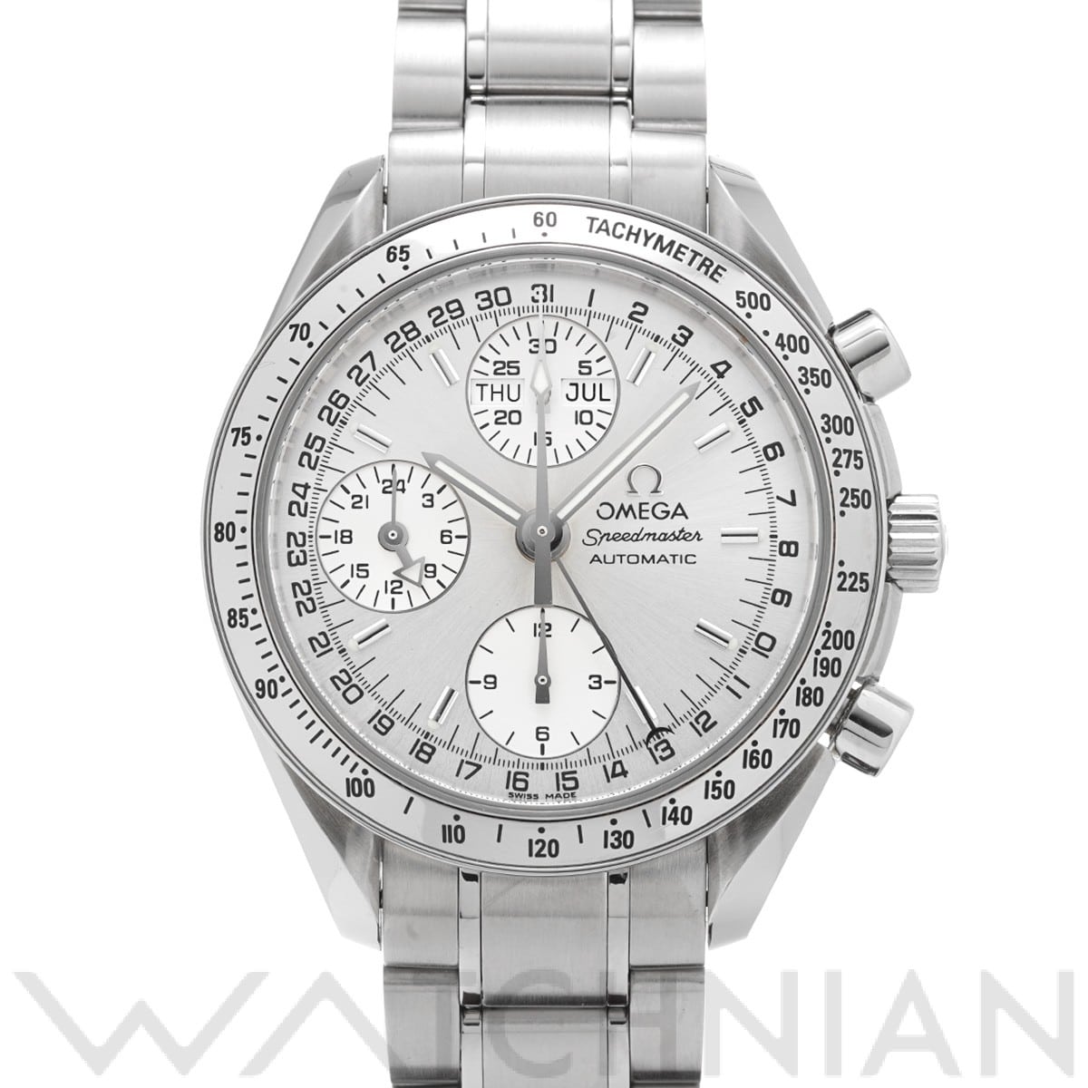 オメガ / OMEGA スピードマスター トリプルカレンダー 3523.30 シルバー メンズ 時計 【中古】【wristwatch】