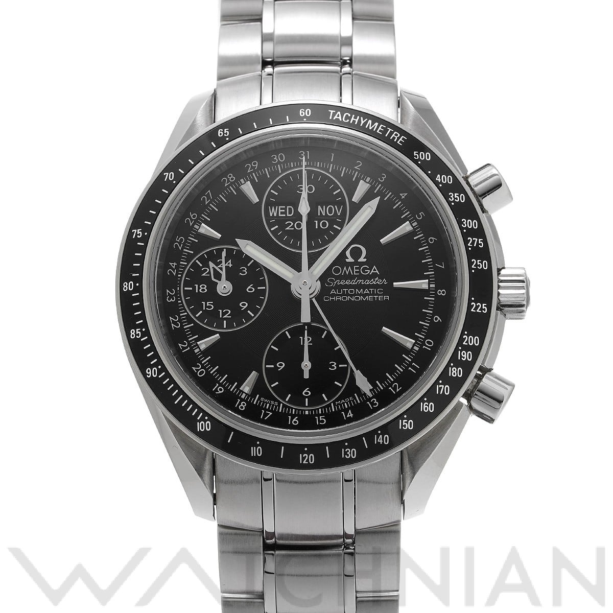 オメガ / OMEGA スピードマスター トリプルカレンダー 3220.50 ブラック メンズ 時計 【中古】【wristwatch】