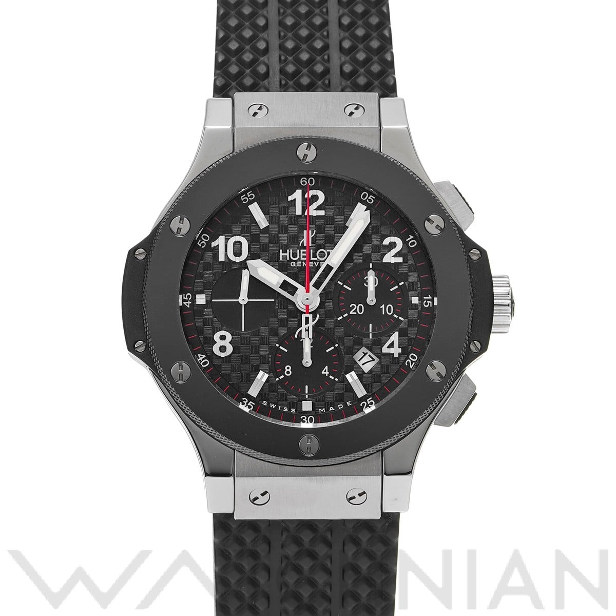 ウブロ ビッグバン スチール セラミック 301.SB.131.RX ブラックカーボン メンズ 時計 【中古】【wristwatch】