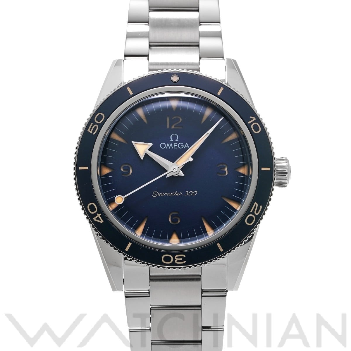 オメガ / OMEGA シーマスター 300 コーアクシャル マスタークロノメーター 234.30.41.21.03.001 ブルー メンズ 時計 【未使用】【wristwatch】