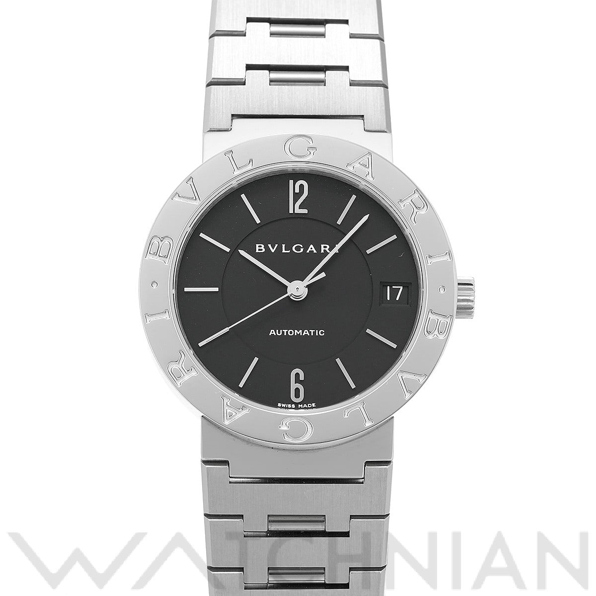 ブルガリ / BVLGARI ブルガリブルガリ BB33SS ブラック ユニセックス 時計 【中古】【wristwatch】