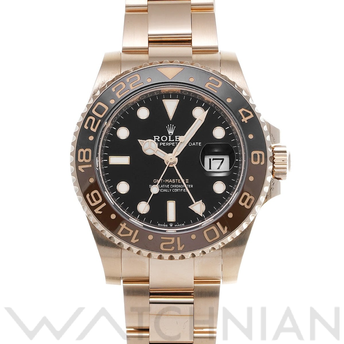 ロレックス / ROLEX GMTマスターII 126715CHNR ブラック メンズ 時計 【中古】【wristwatch】