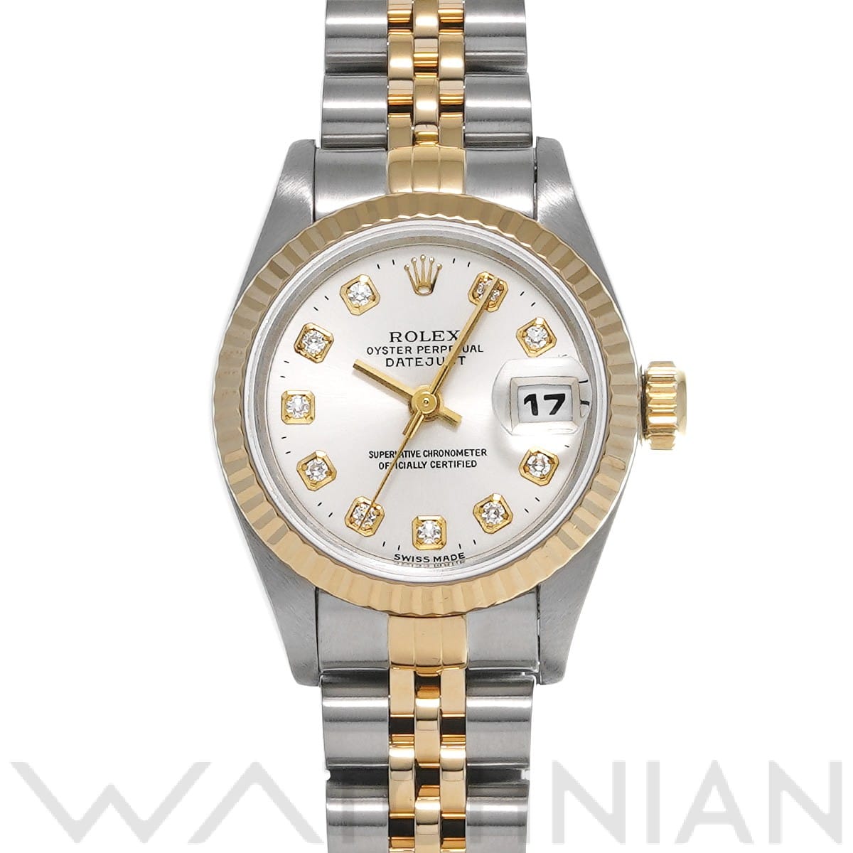 ロレックス / ROLEX デイトジャスト 69173G シルバー/ダイヤモンド レディース 時計 【中古】【wristwatch】