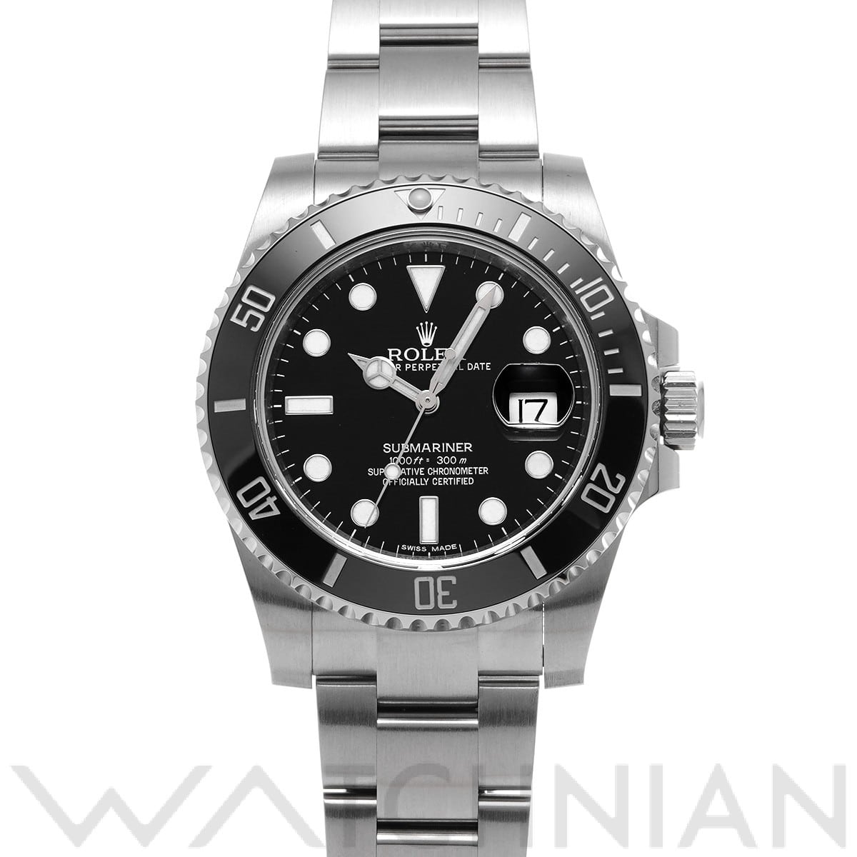 ロレックス サブマリーナ デイト 116610LN ブラック メンズ 時計 【中古】【wristwatch】