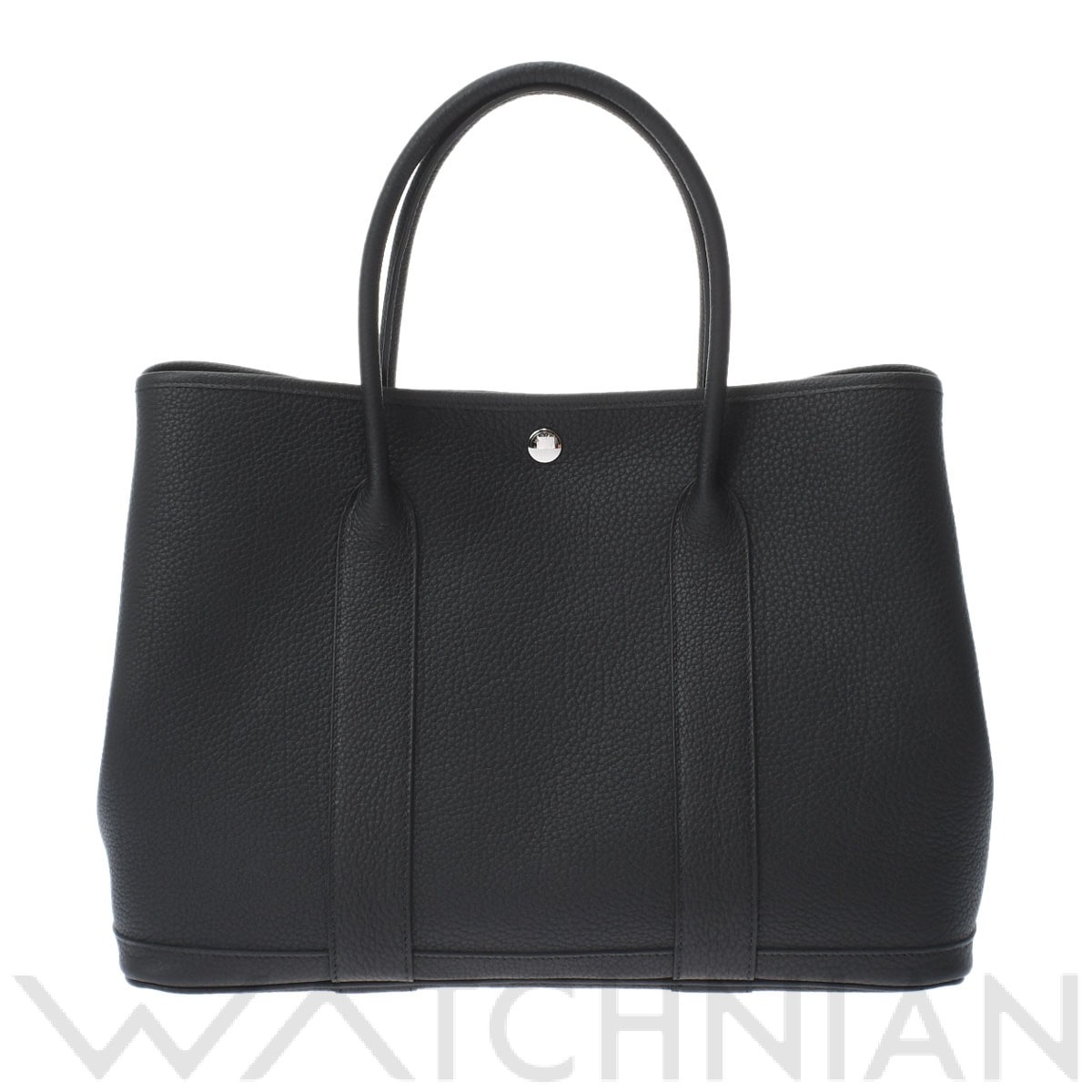 エルメス / HERMES ガーデンパーティ PM ブラック/パラジウム金具 ネゴンダ レディース バッグ 【未使用】【bag】