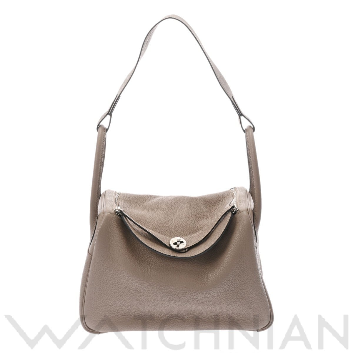 エルメス / HERMES リンディ 30 エトゥープ/パラジウム金具 トリヨンクレマンス レディース バッグ 【中古】【bag】