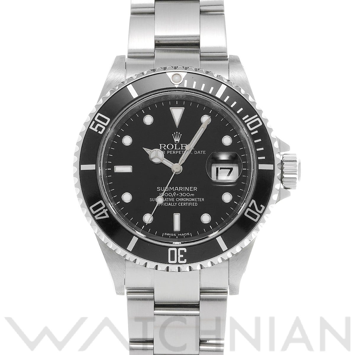 ロレックス / ROLEX サブマリーナ デイト 16610 ブラック メンズ 時計 【中古】【wristwatch】