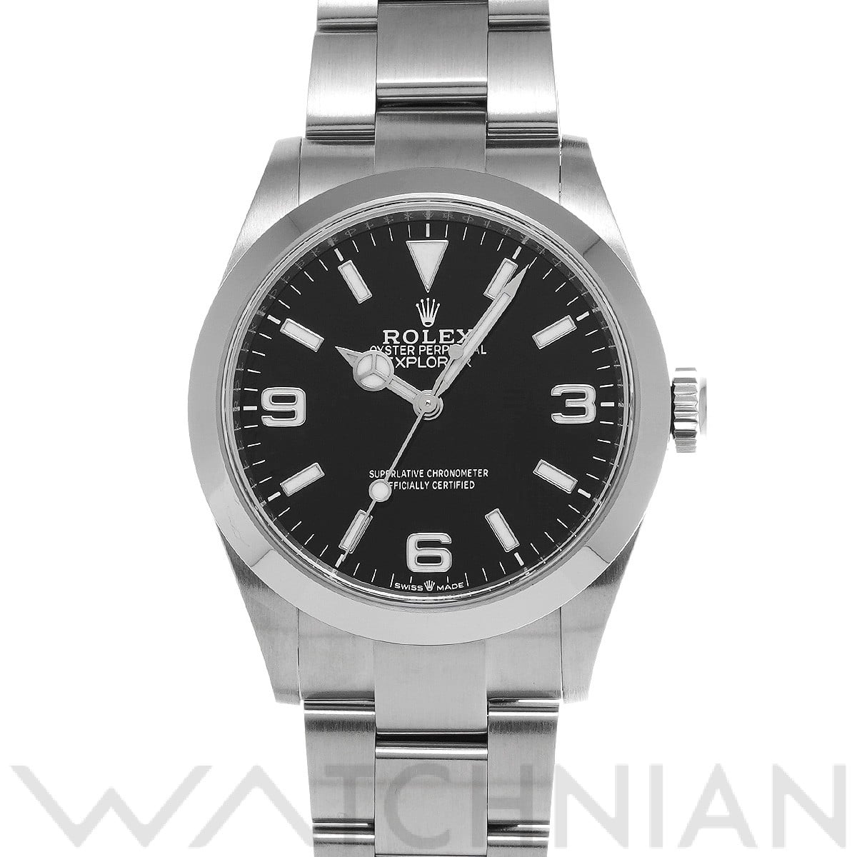 ロレックス エクスプローラー 40 224270 ブラック メンズ 時計 【中古】【wristwatch】