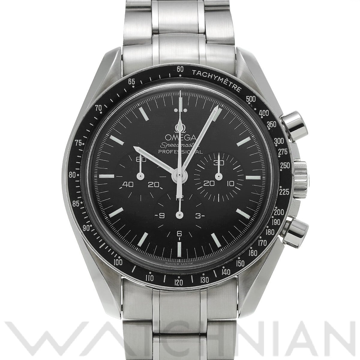 オメガ / OMEGA スピードマスター ムーンウォッチ プロフェッショナル アポロ11号 30th 3560.50 ブラック メンズ 時計 【中古】【wristwatch】
