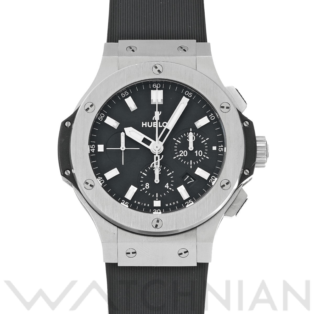 ウブロ / HUBLOT ビッグバン スチール 301.SX.1170.RX ブラック メンズ 時計 【中古】【wristwatch】