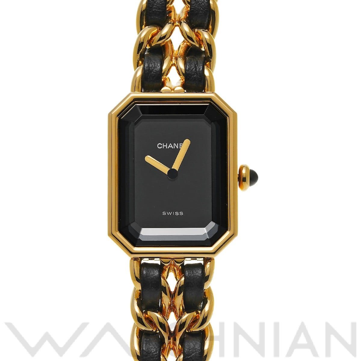 シャネル / CHANEL プルミエール M H0001 ブラック レディース 時計 【中古】【wristwatch】