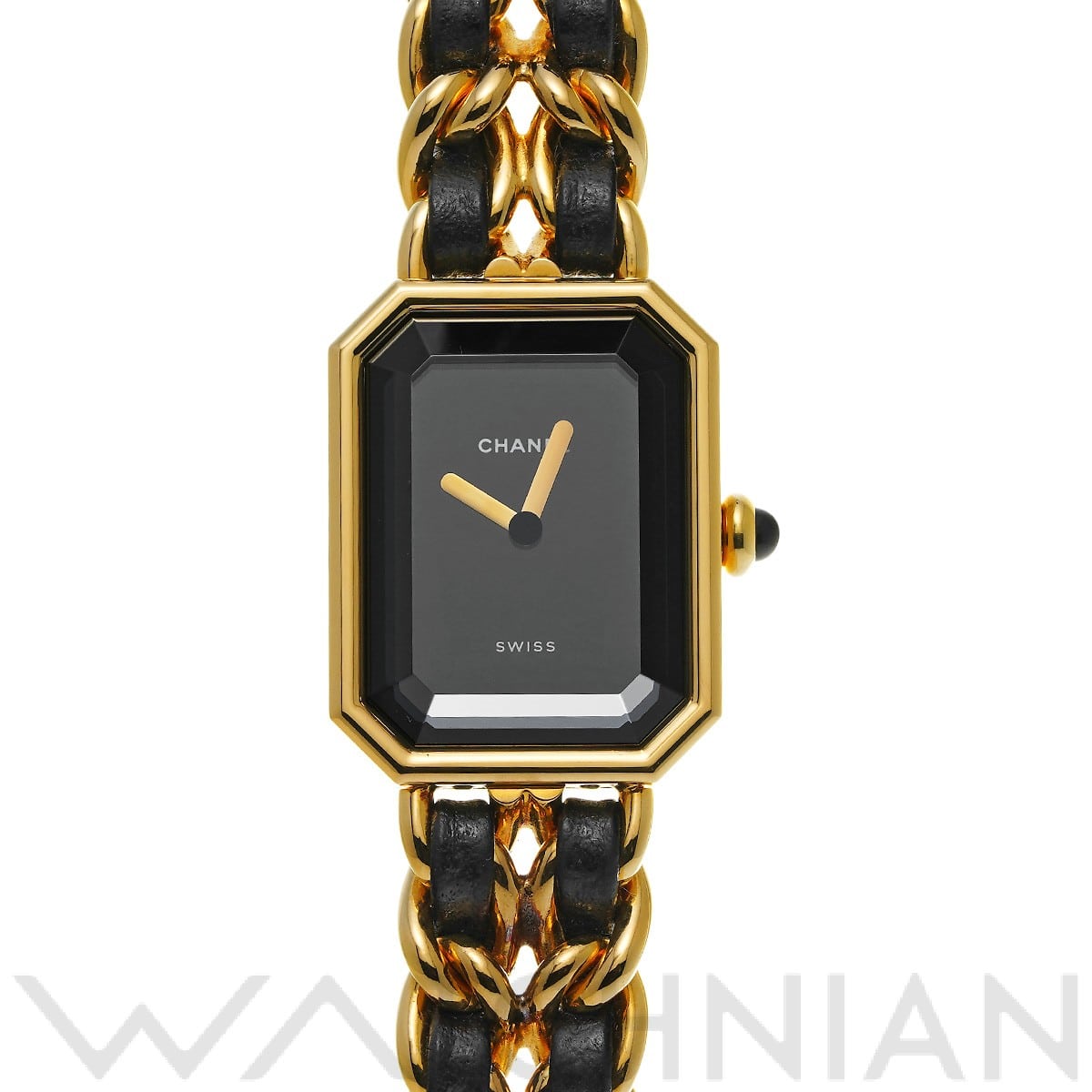 シャネル / CHANEL プルミエール M H0001 ブラック レディース 時計 【中古】【wristwatch】