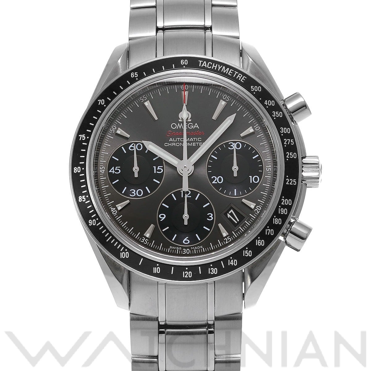 オメガ / OMEGA スピードマスター デイト 323.30.40.40.06.001 グレー/ブラック メンズ 時計 【中古】【wristwatch】