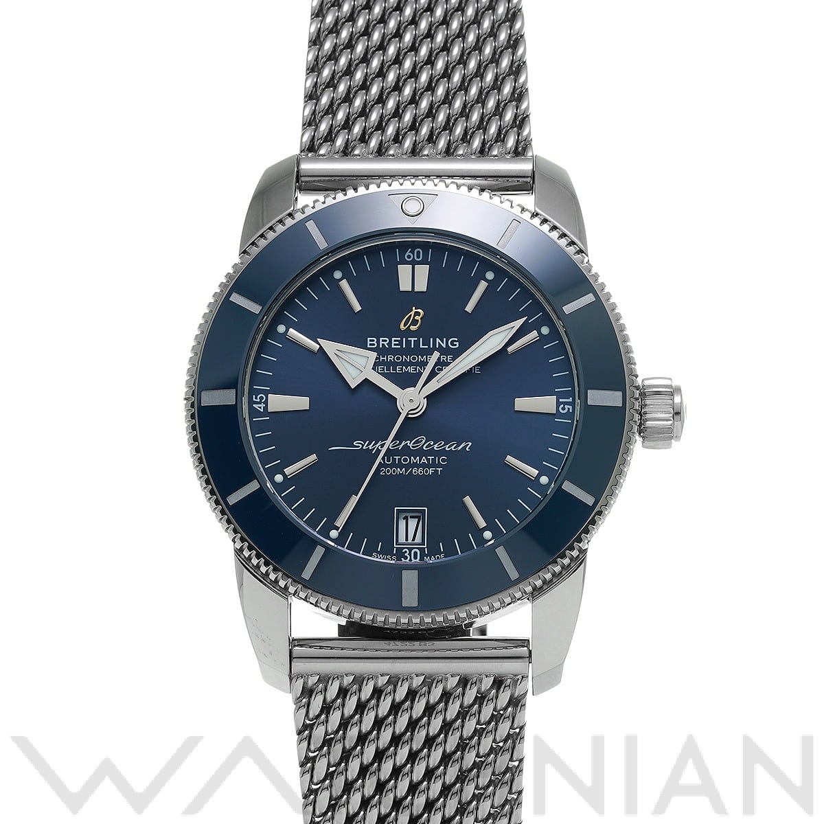 ブライトリング / BREITLING スーパーオーシャン ヘリテージ B20 オートマチック 42 AB2010161C1A1 ブルー メンズ 時計 【中古】【wristwatch】