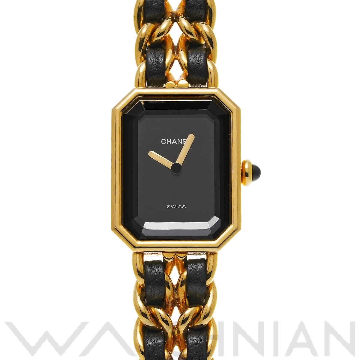 シャネル / CHANEL プルミエール M H0001 ブラック レディース 時計 【中古】【wristwatch】