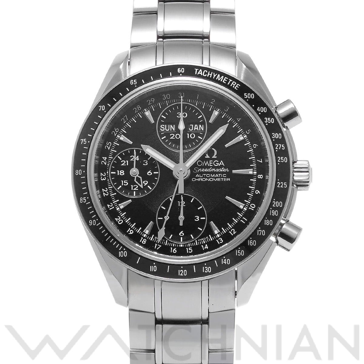 オメガ / OMEGA スピードマスター トリプルカレンダー 3220.50 ブラック メンズ 時計 【中古】【wristwatch】
