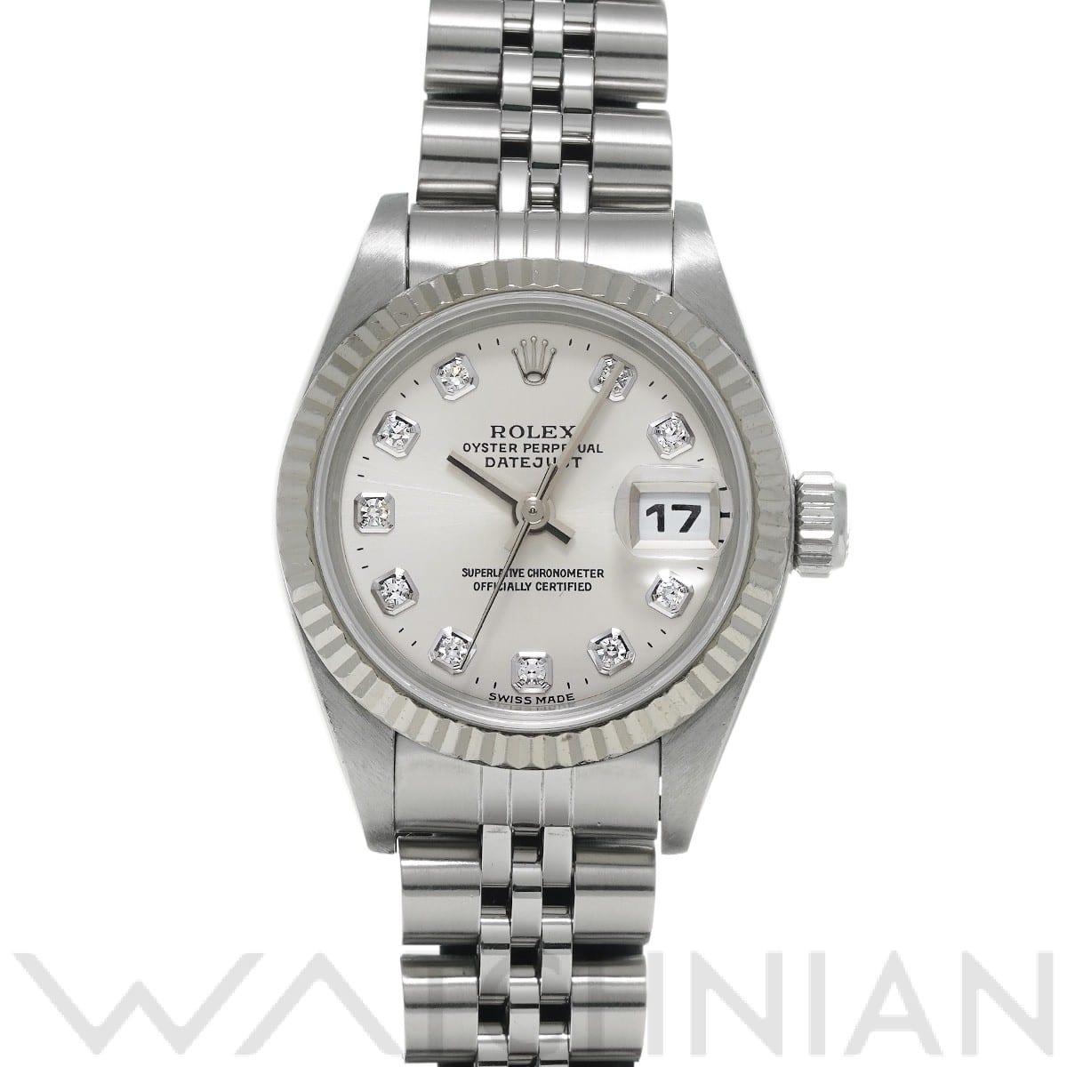 ロレックス / ROLEX デイトジャスト 69174G シルバー/ダイヤモンド レディース 時計 【中古】【wristwatch】