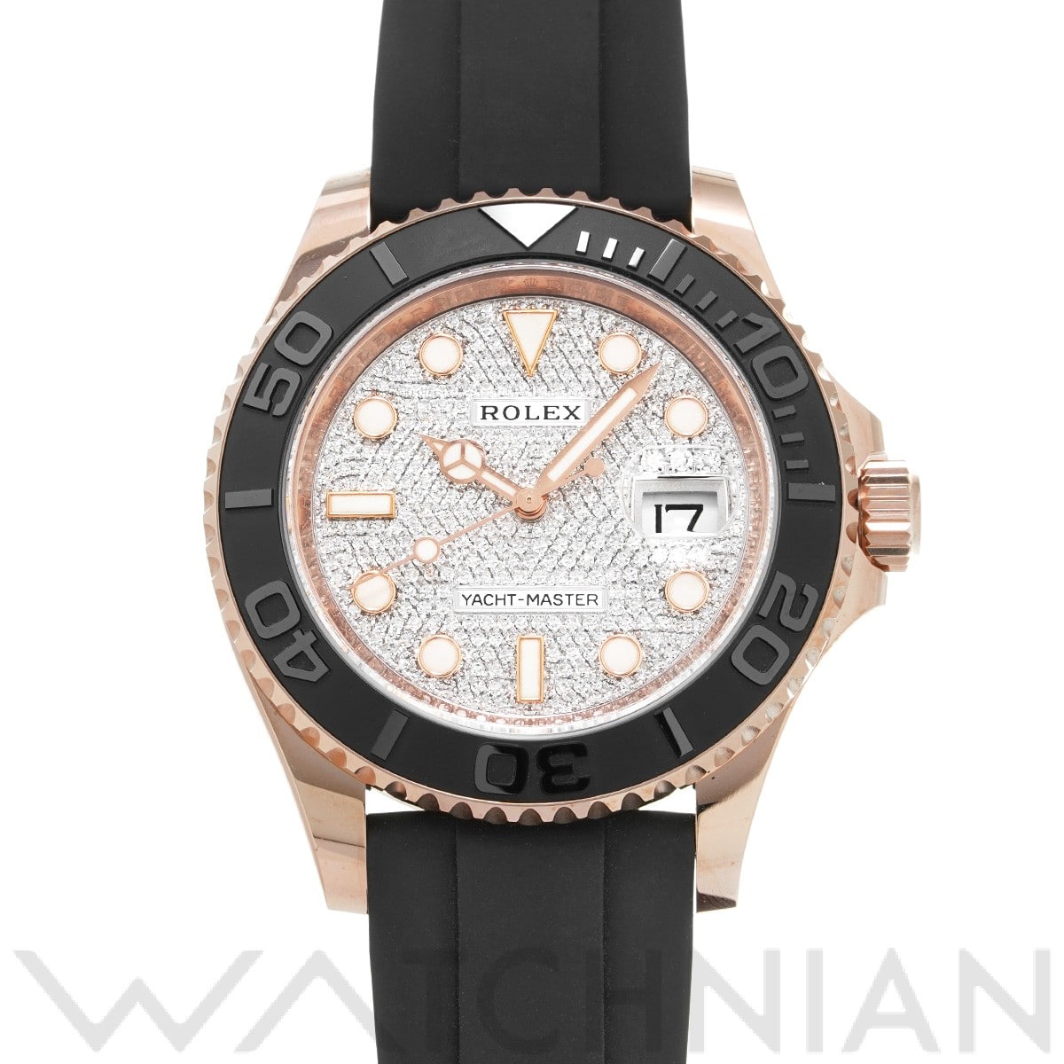 ロレックス / ROLEX ヨットマスター 40 126655 パヴェダイヤモンド メンズ 時計 【中古】【wristwatch】