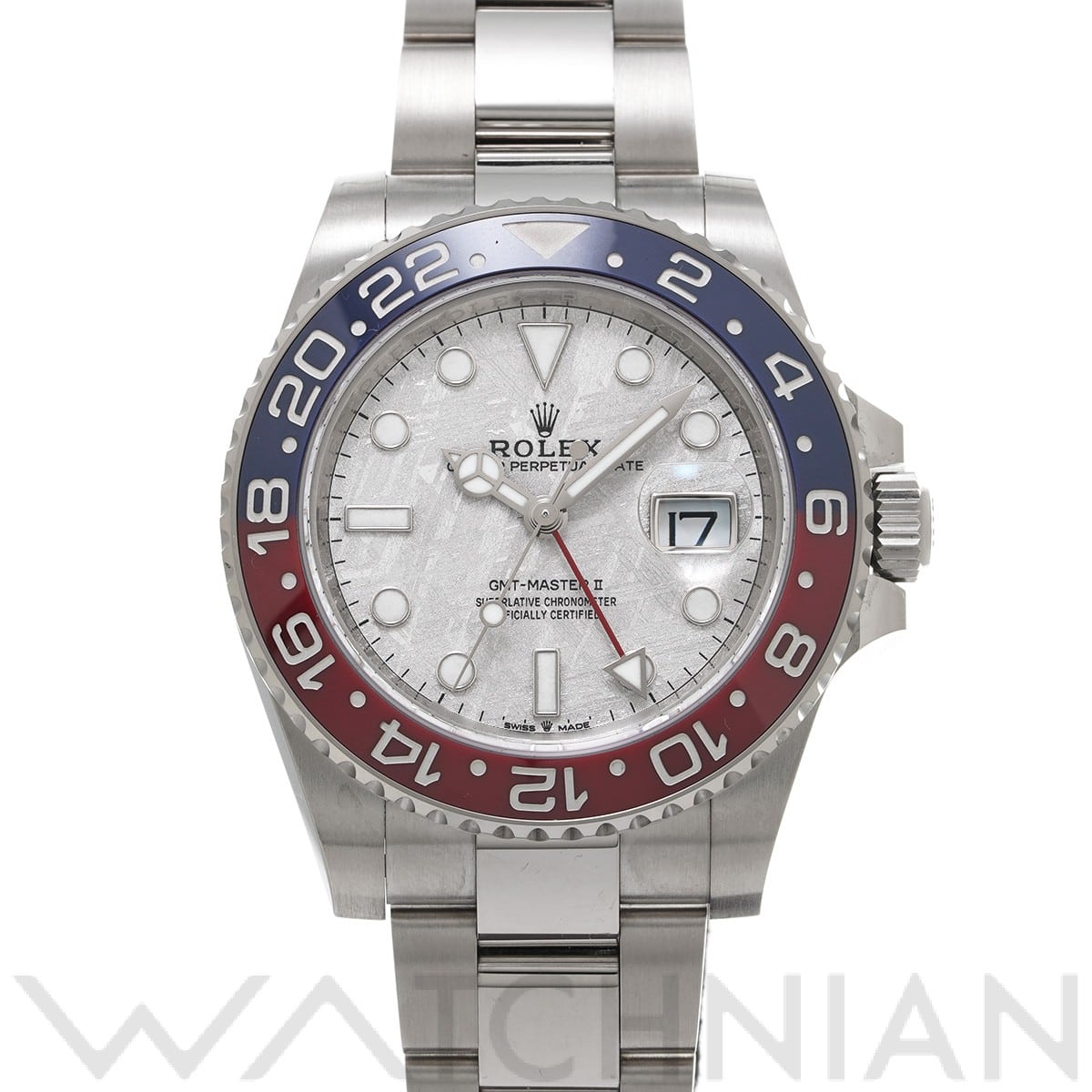 ロレックス / ROLEX GMTマスターII 126719BLRO メテオライト メンズ 時計 【中古】【wristwatch】
