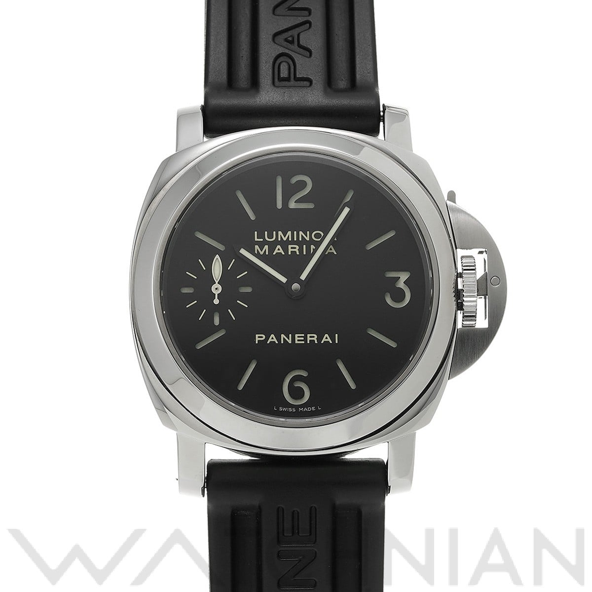 パネライ / PANERAI ルミノールマリーナ PAM00111 ブラック メンズ 時計 【中古】【wristwatch】