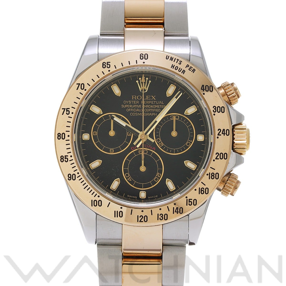 ロレックス コスモグラフ デイトナ 116523 ブラック メンズ 時計 【中古】【wristwatch】