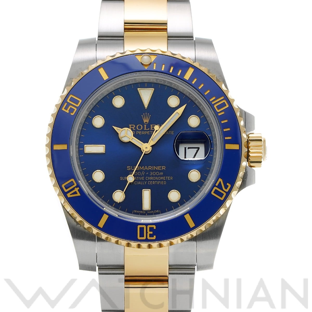 ロレックス / ROLEX サブマリーナ デイト 116613LB ブルー メンズ 時計 【中古】【wristwatch】