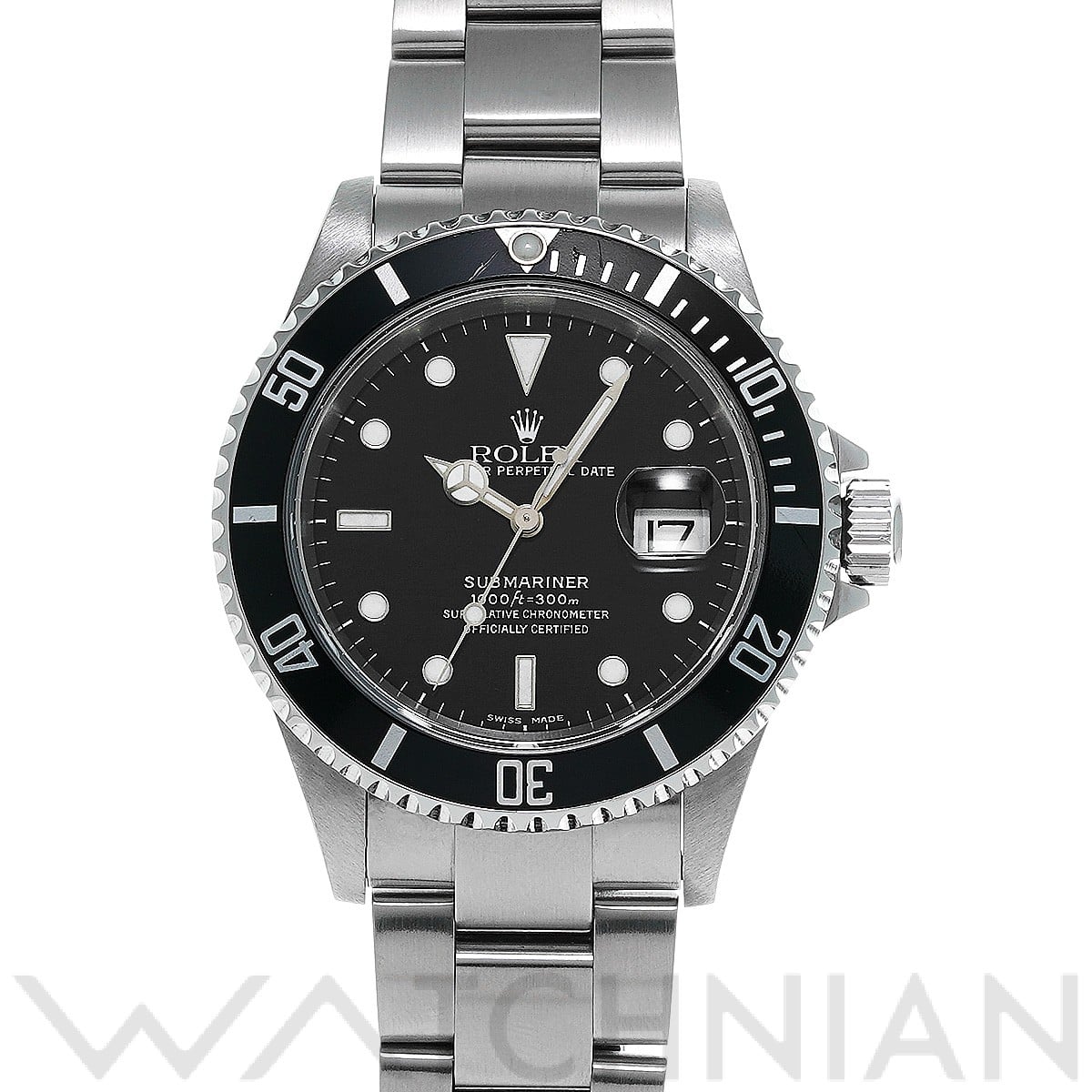 ロレックス / ROLEX サブマリーナ デイト 16610 ブラック メンズ 時計 【中古】【wristwatch】