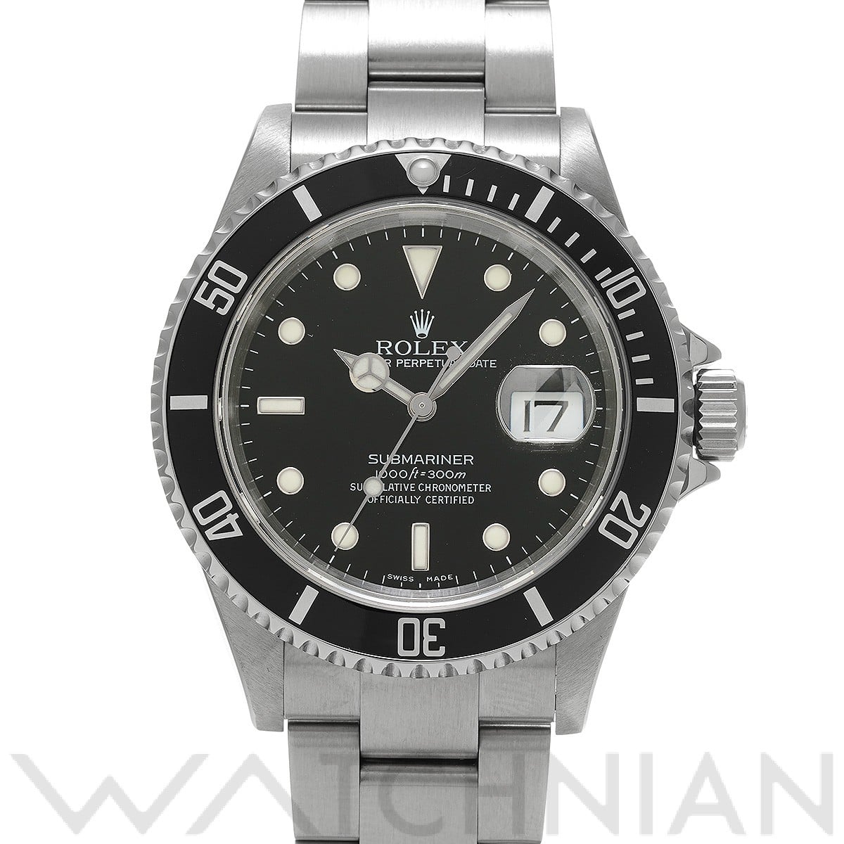 ロレックス / ROLEX サブマリーナ デイト 16610 ブラック メンズ 時計 【中古】【wristwatch】