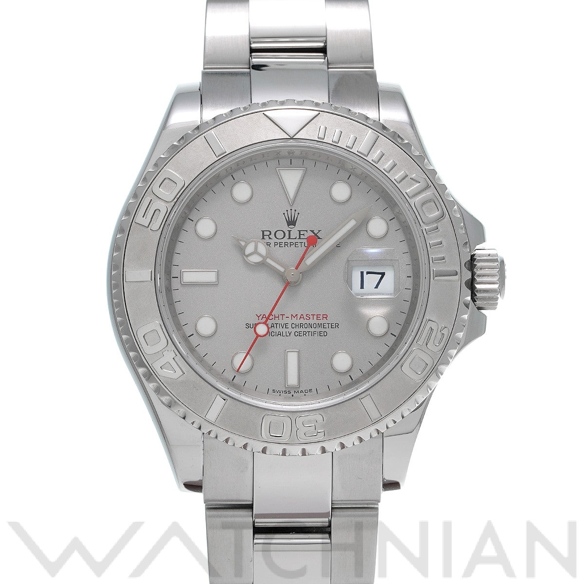 ロレックス ヨットマスター ロレジウム 16622 グレー メンズ 時計 【中古】【wristwatch】