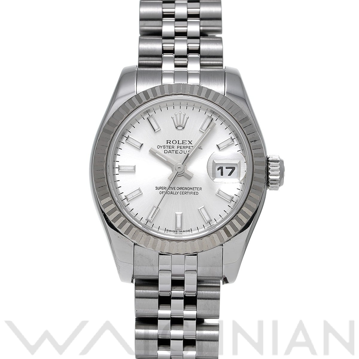 ロレックス レディ デイトジャスト 26 179174 シルバー レディース 時計 【中古】【wristwatch】