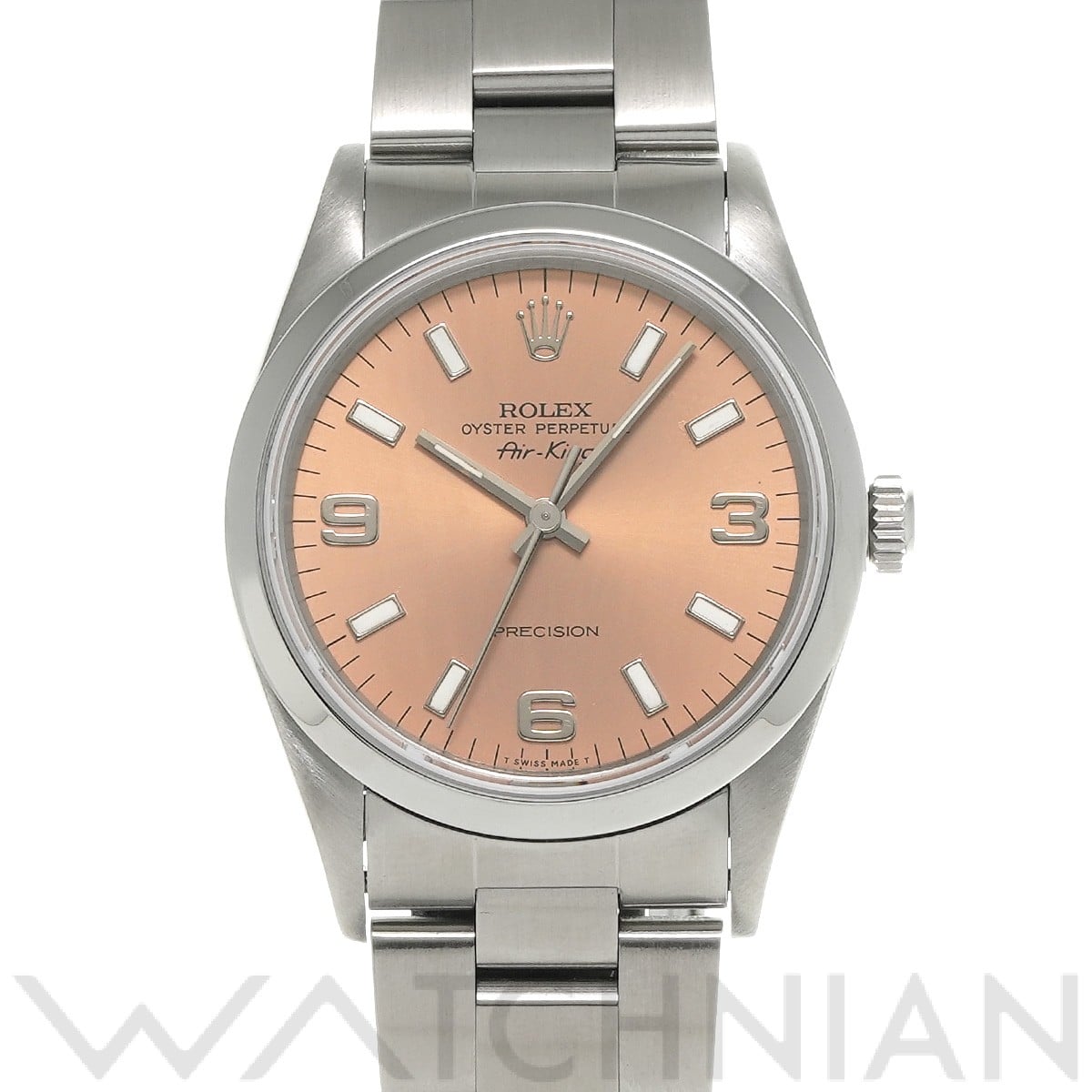 ロレックス エアキング 14000 ピンク メンズ 時計 【中古】【wristwatch】