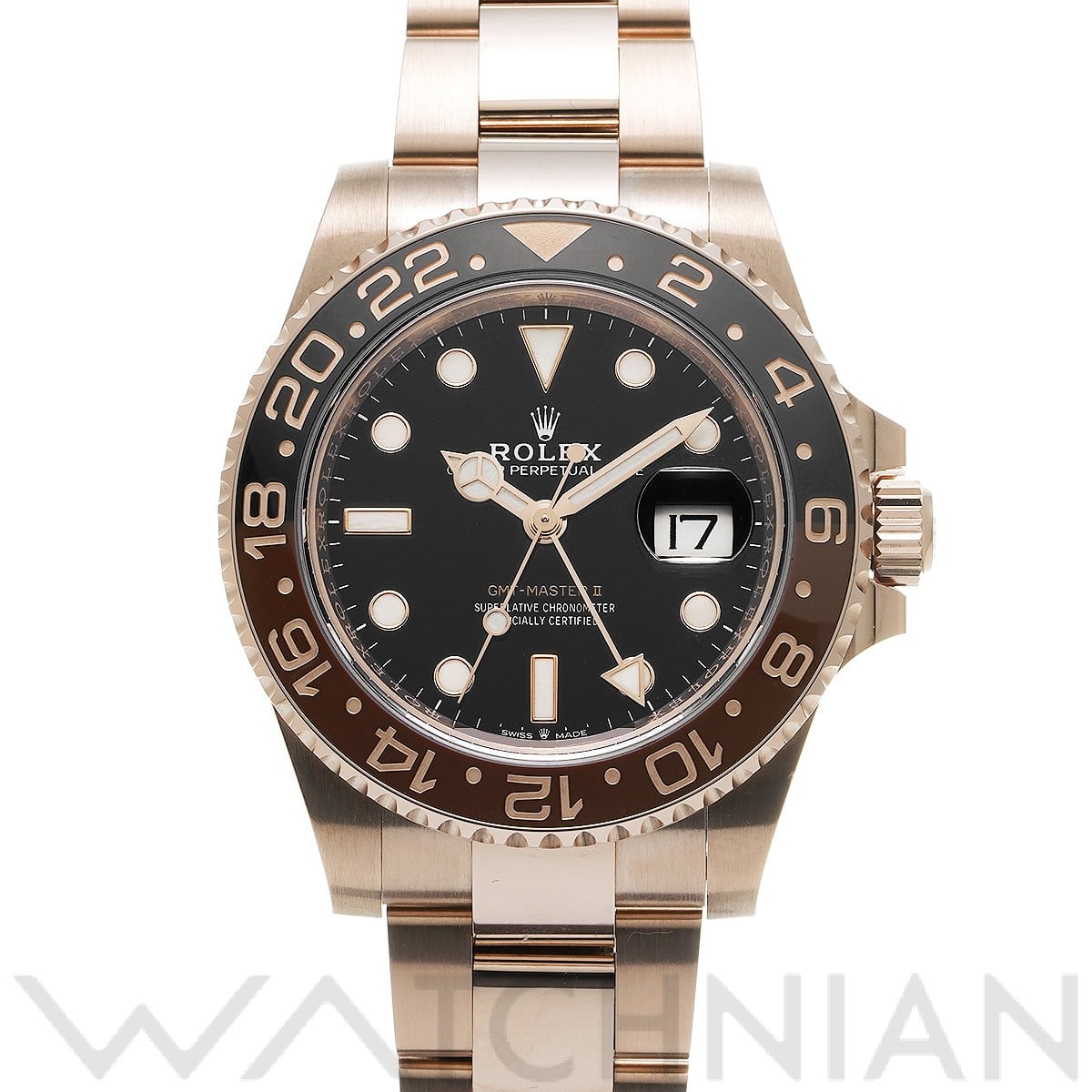 ロレックス / ROLEX GMTマスターII 126715CHNR ブラック メンズ 時計 【中古】【wristwatch】