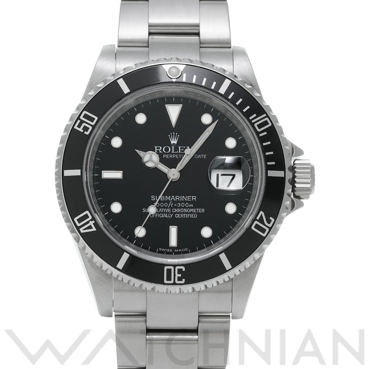 ロレックス / ROLEX サブマリーナ デイト 16610 ブラック メンズ 時計 【中古】【wristwatch】