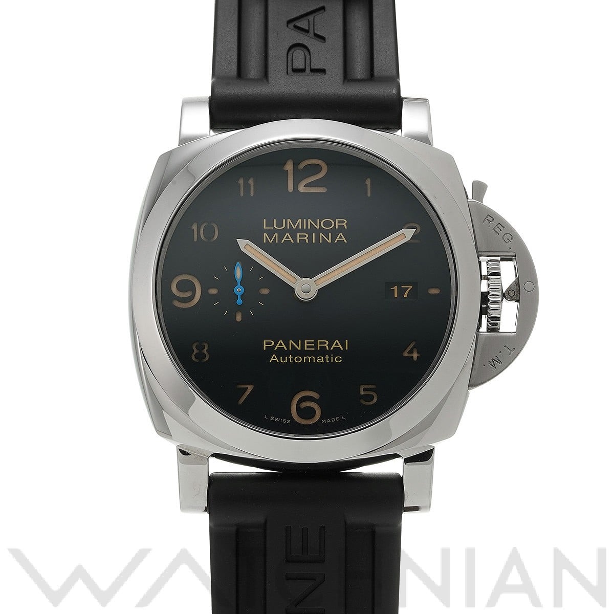 パネライ / PANERAI ルミノールマリーナ 1950 3デイズ オートマティック PAM01359 ブラック メンズ 時計 【中古】【wristwatch】