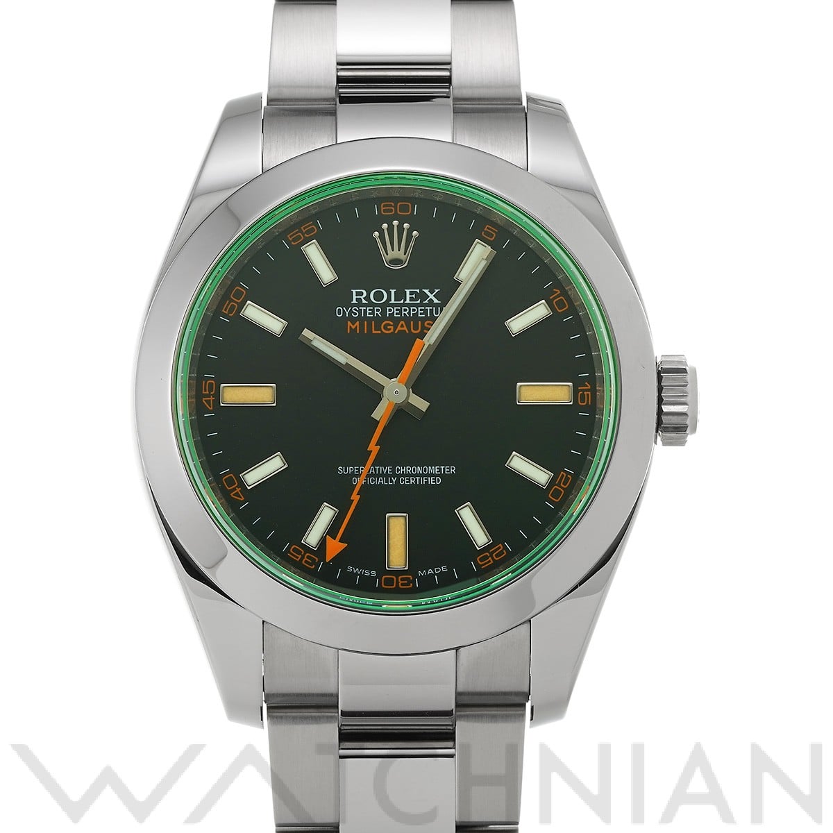 ロレックス / ROLEX ミルガウス 116400GV インテンスブラック メンズ 時計 【中古】【wristwatch】
