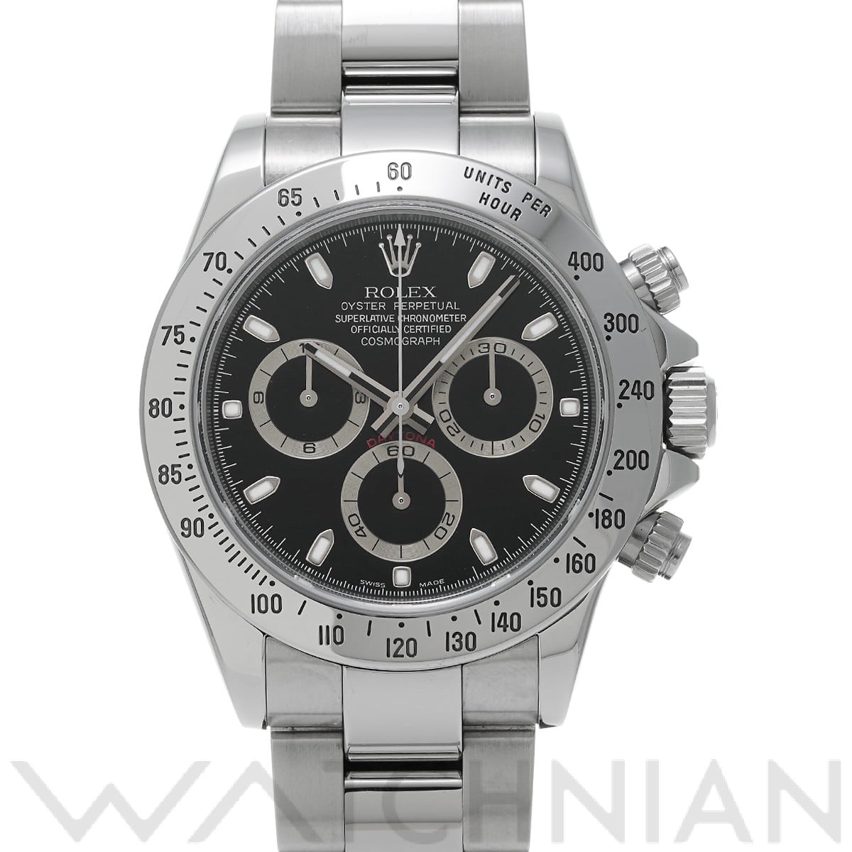 ロレックス コスモグラフ デイトナ 116520 ブラック メンズ 時計 【中古】【wristwatch】