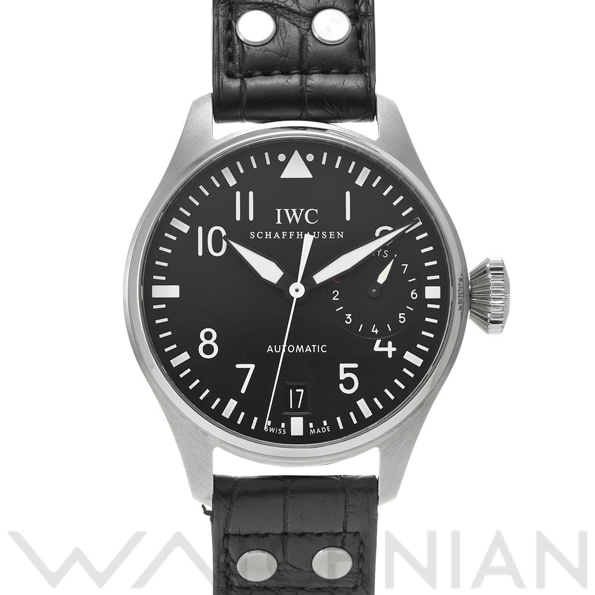 IWC ビッグパイロットウォッチ 7デイズ IW500401 ブラック メンズ 時計 【中古】【wristwatch】