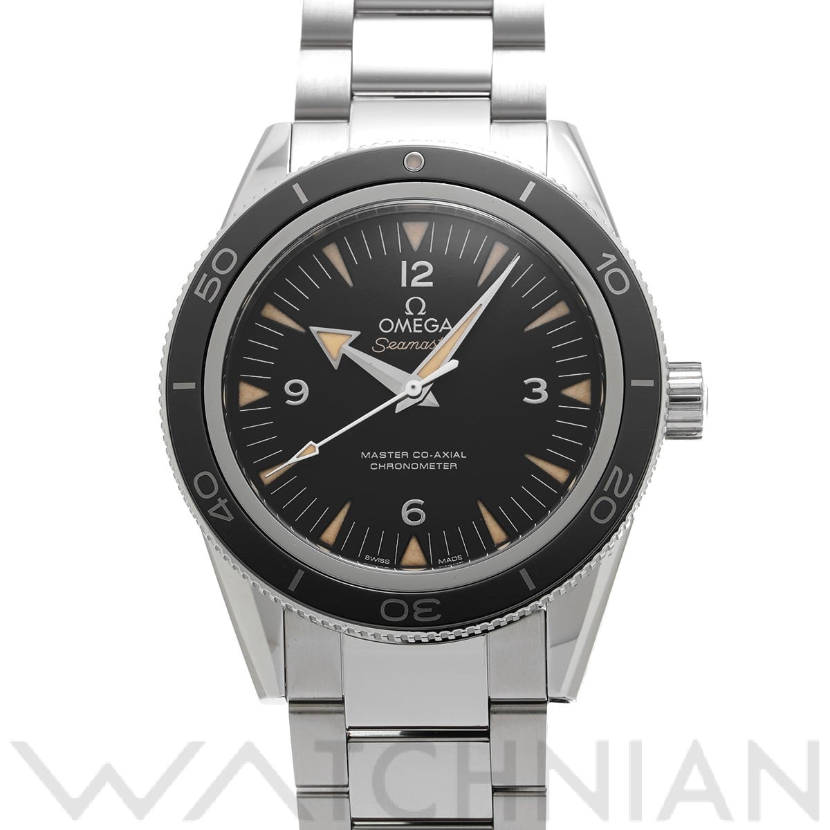 オメガ / OMEGA シーマスター 300 マスターコーアクシャル 233.30.41.21.01.001 ブラック メンズ 時計 【中古】【wristwatch】