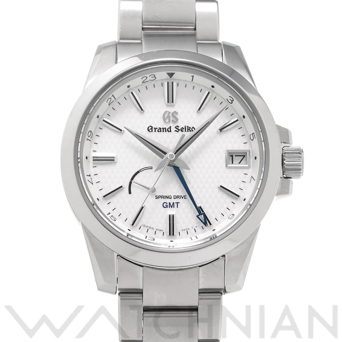 グランドセイコー / Grand Seiko ヘリテージコレクション スプリングドライブ GMT SBGE209 ホワイト メンズ 時計 【中古】【wristwatch】
