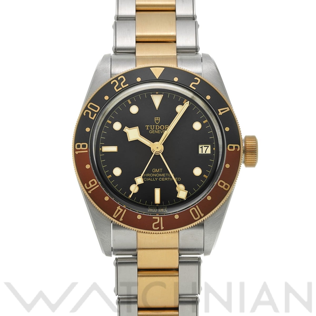 チューダー / チュードル / TUDOR ブラックベイ GMT S&G 79833MN ブラック メンズ 時計 【中古】【wristwatch】